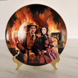 “The Burning of Atlanta” – Gone With the Wind Plate (1988) 
