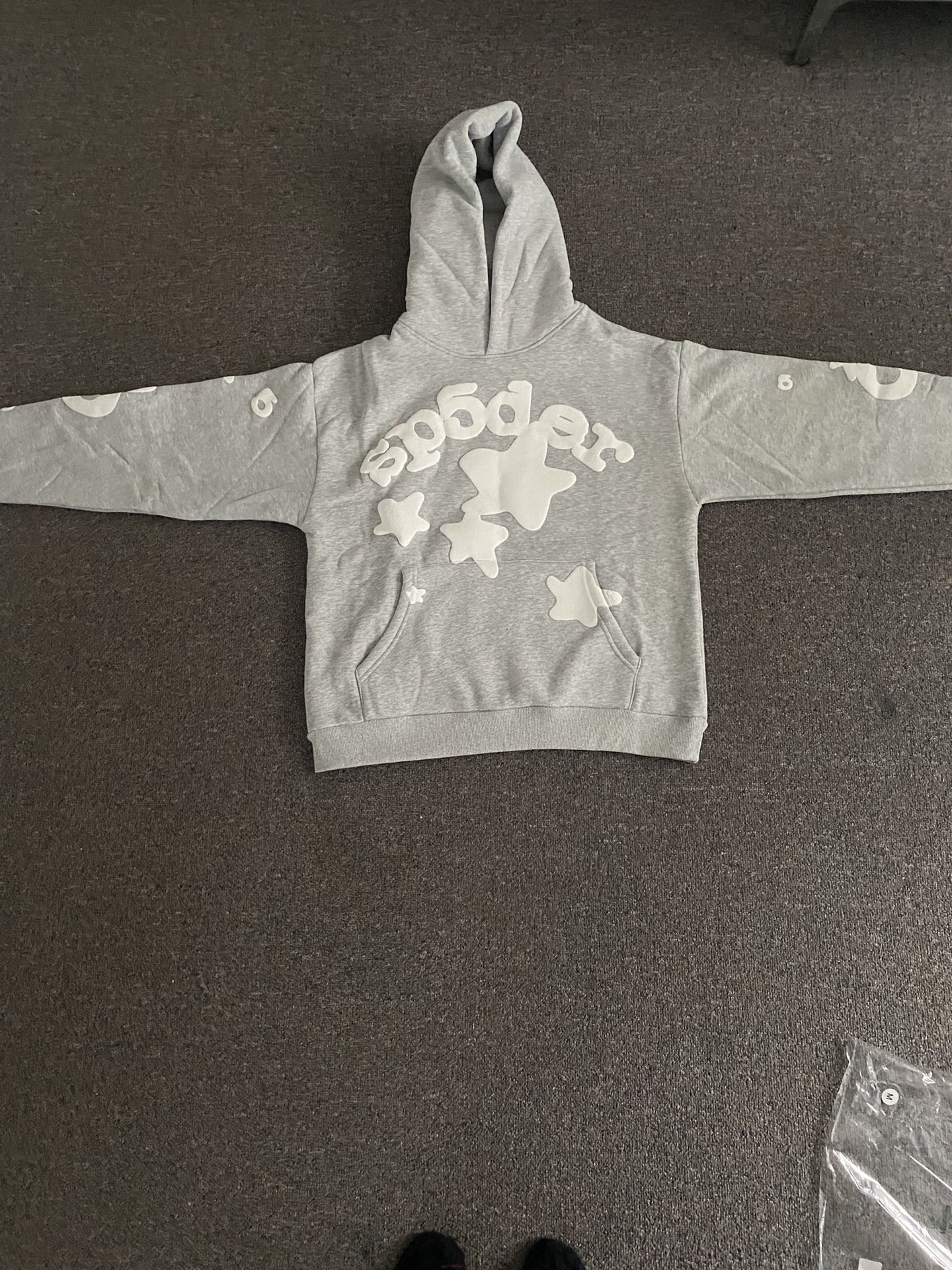 spider grey heather size:medium