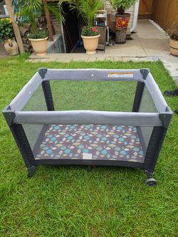 A portable crib