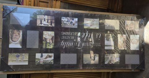 Large 4ft X 19in Family Photo Frame