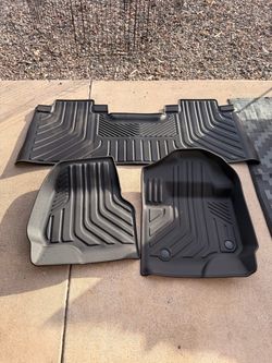 Ford F-250/F-350 hard floor mats