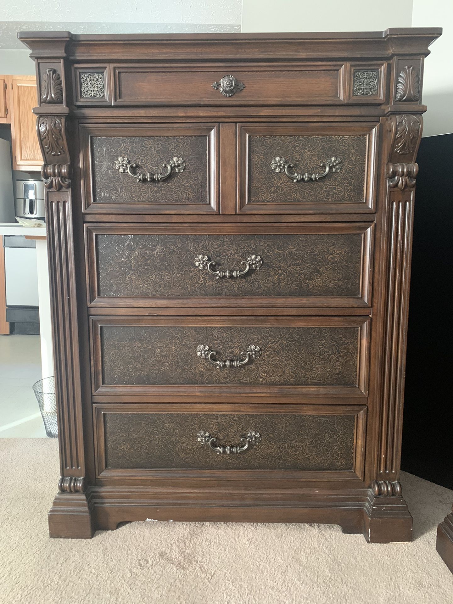 Entertainment Center, Chest/Tower, and matching Nightstand