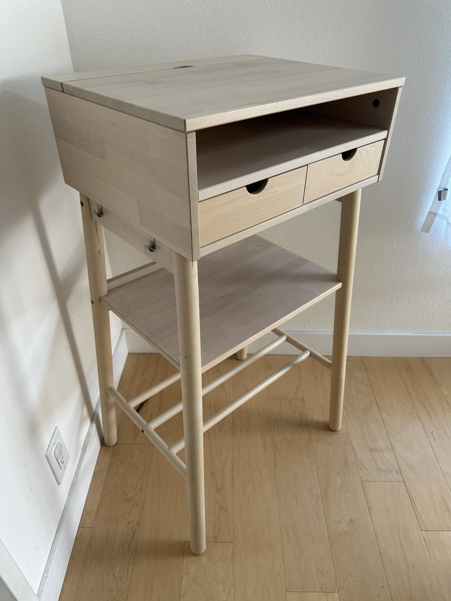 IKEA Knotten Standing Desk (Solid Wood, Discontinued) for Sale in