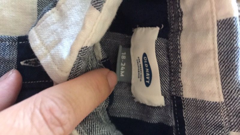 Size 18-24 months flannels