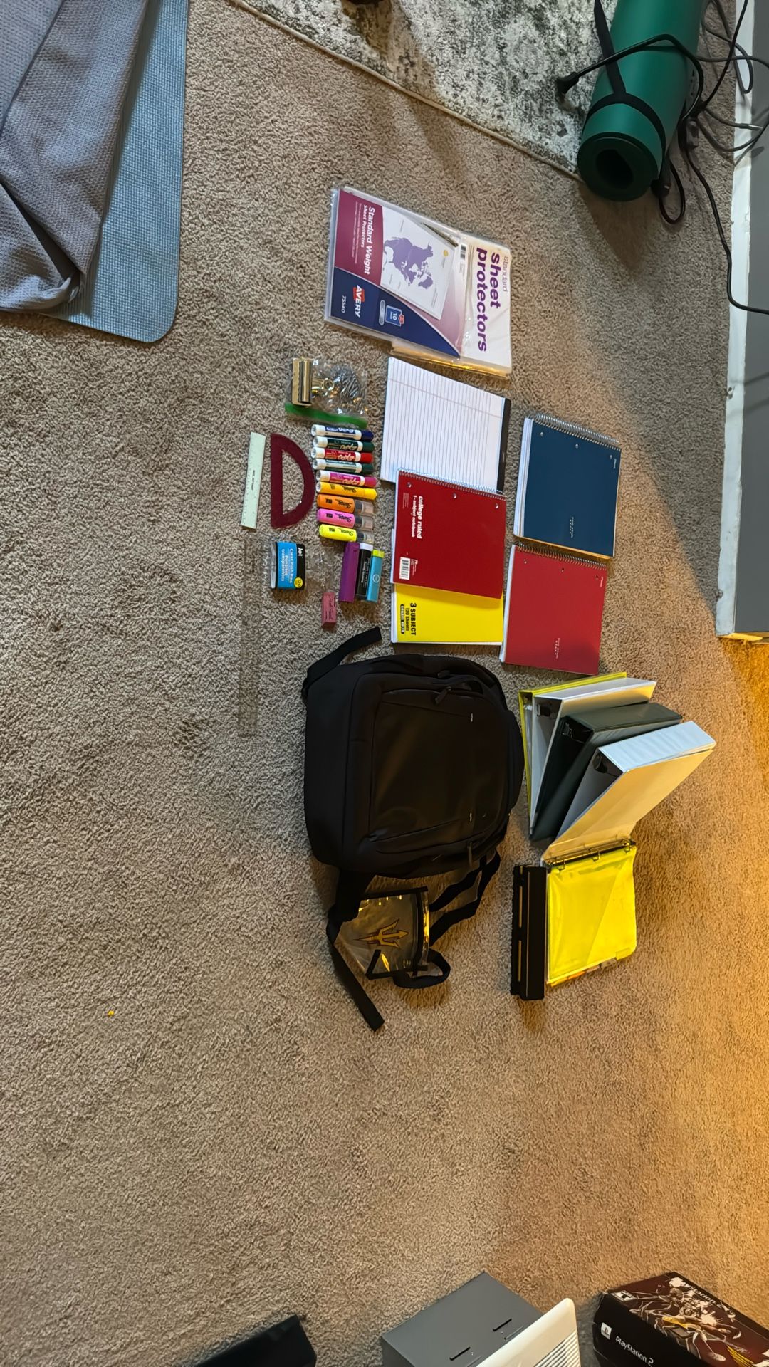 School Supplies Lot