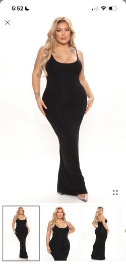 Black summer dress