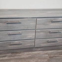 Grey Charcoal Dresser 