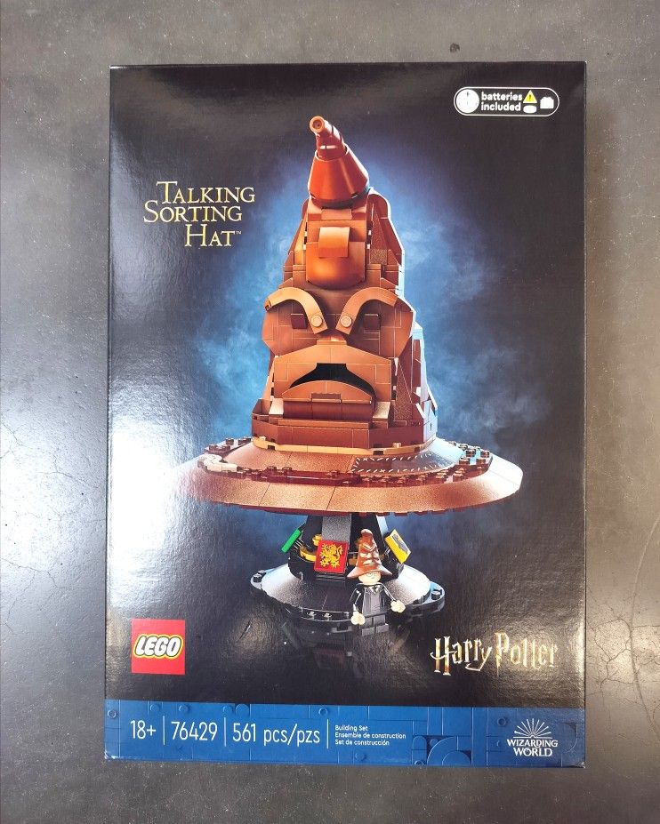 LEGO Harry Potter Talking Sorting Hat (New In Box)