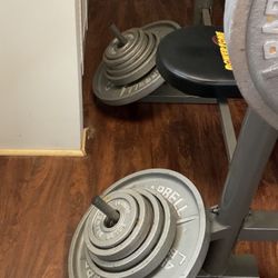 Olympic Weight Set With Bench 