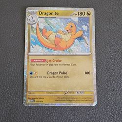 Dragonite Pokemon Card 