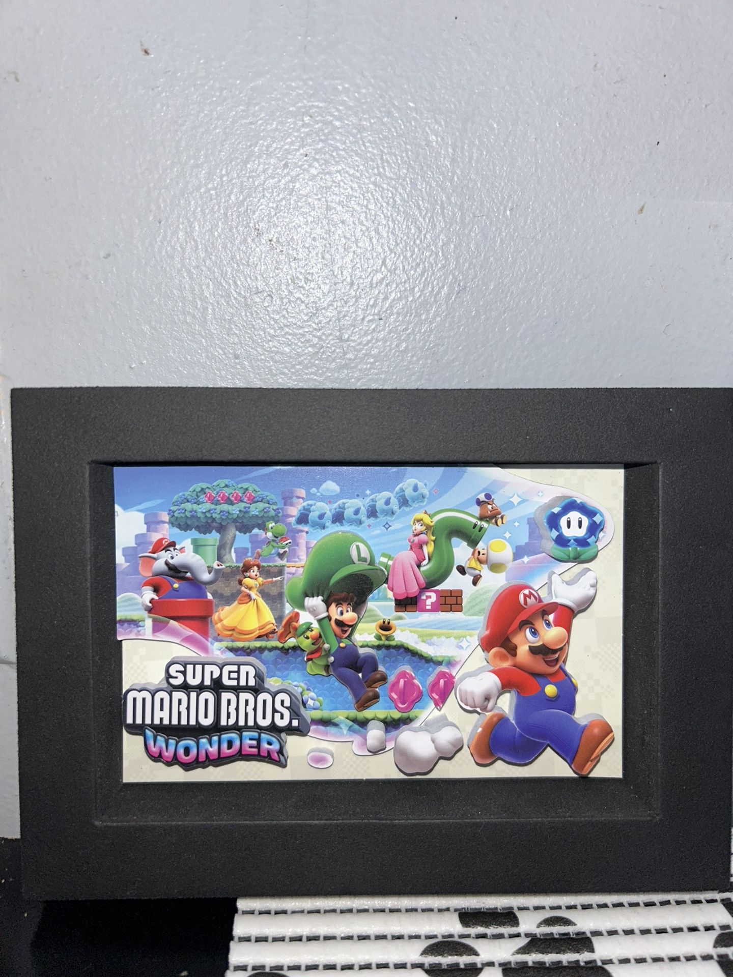 Nintendo Super Mario Bros Wonder Shadow Box Target Exclusive Bonus Brand New