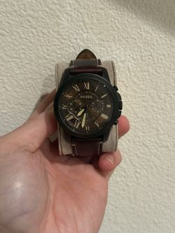 Fossil chronograph watch