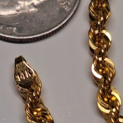 14k Gold Rope