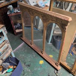 Vintage Antique Mirror 