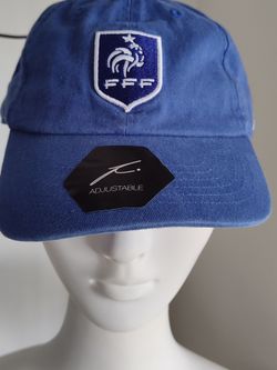 France Blue Adjustable Cap