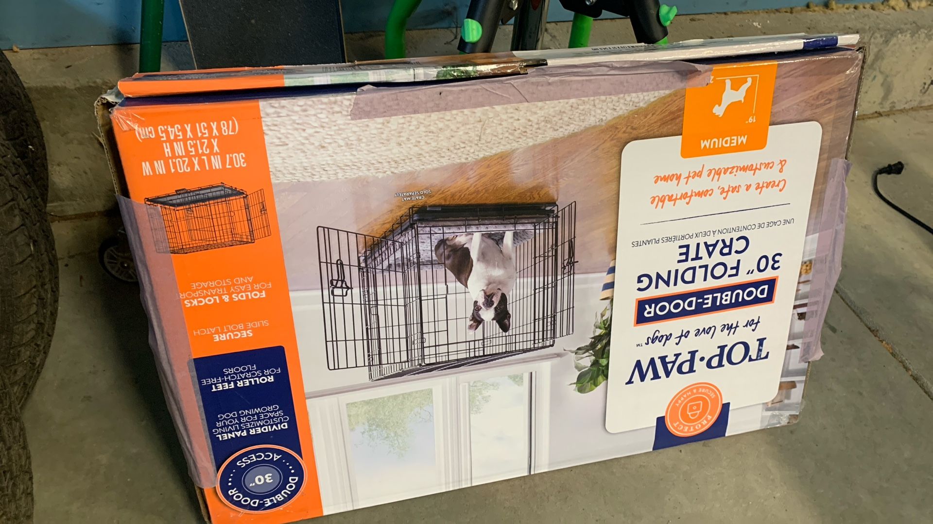Dog Bed And Crate
