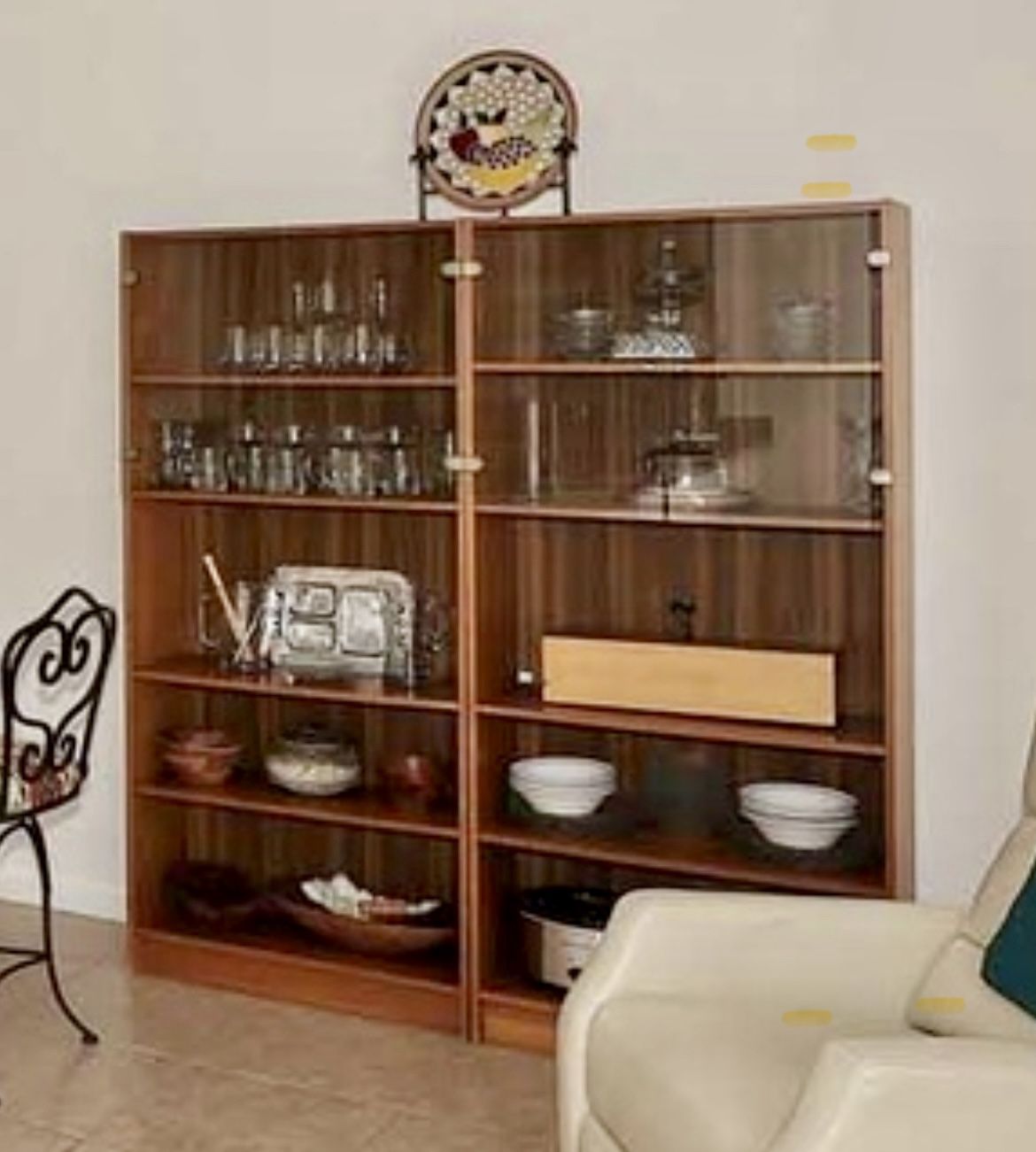Teak Shelves