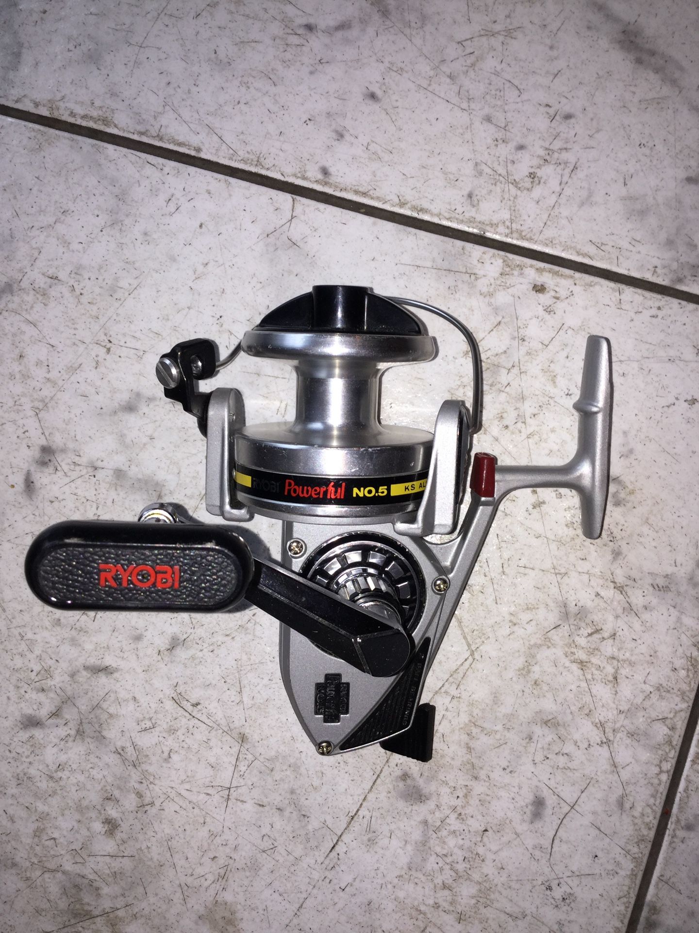 Two Fishing Poles And Ryobi N0.5 Spinning Reel