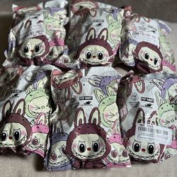 THE MONSTERS LABUBU - Exciting Macaron Vinyl Face Blind Box Packet