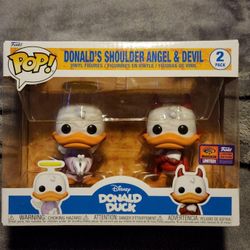 Donald's Shoulder Angel And Devil Funko