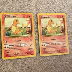 Charmander Pokemon Card 