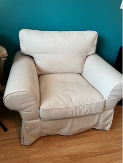 Gently used IKEA overstuffed chair