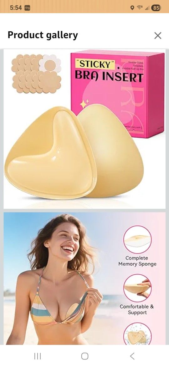 Double Sided Stcky Bra Inserts