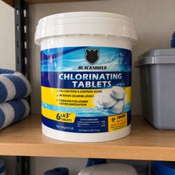 6 lbs of 3 inch Chlorine Tabs