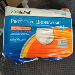 relia med premium protective underwear large