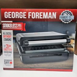 GEORGE FOREMAN SMOKELESS GRILL