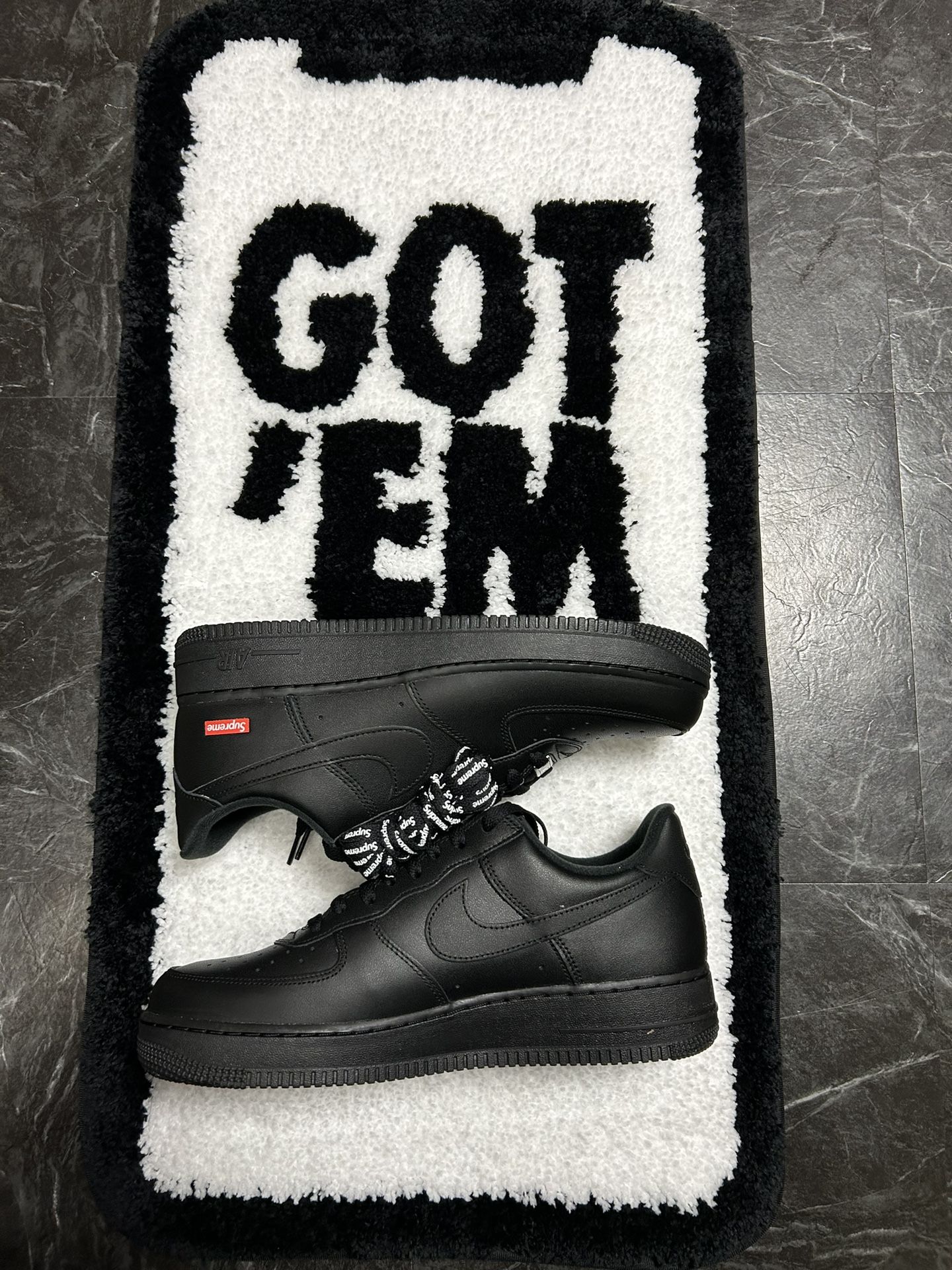 Supreme Air Force 1 Black