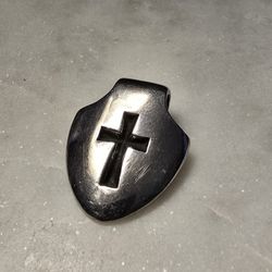 Retired James Avery Shield Of Faith Pendant 