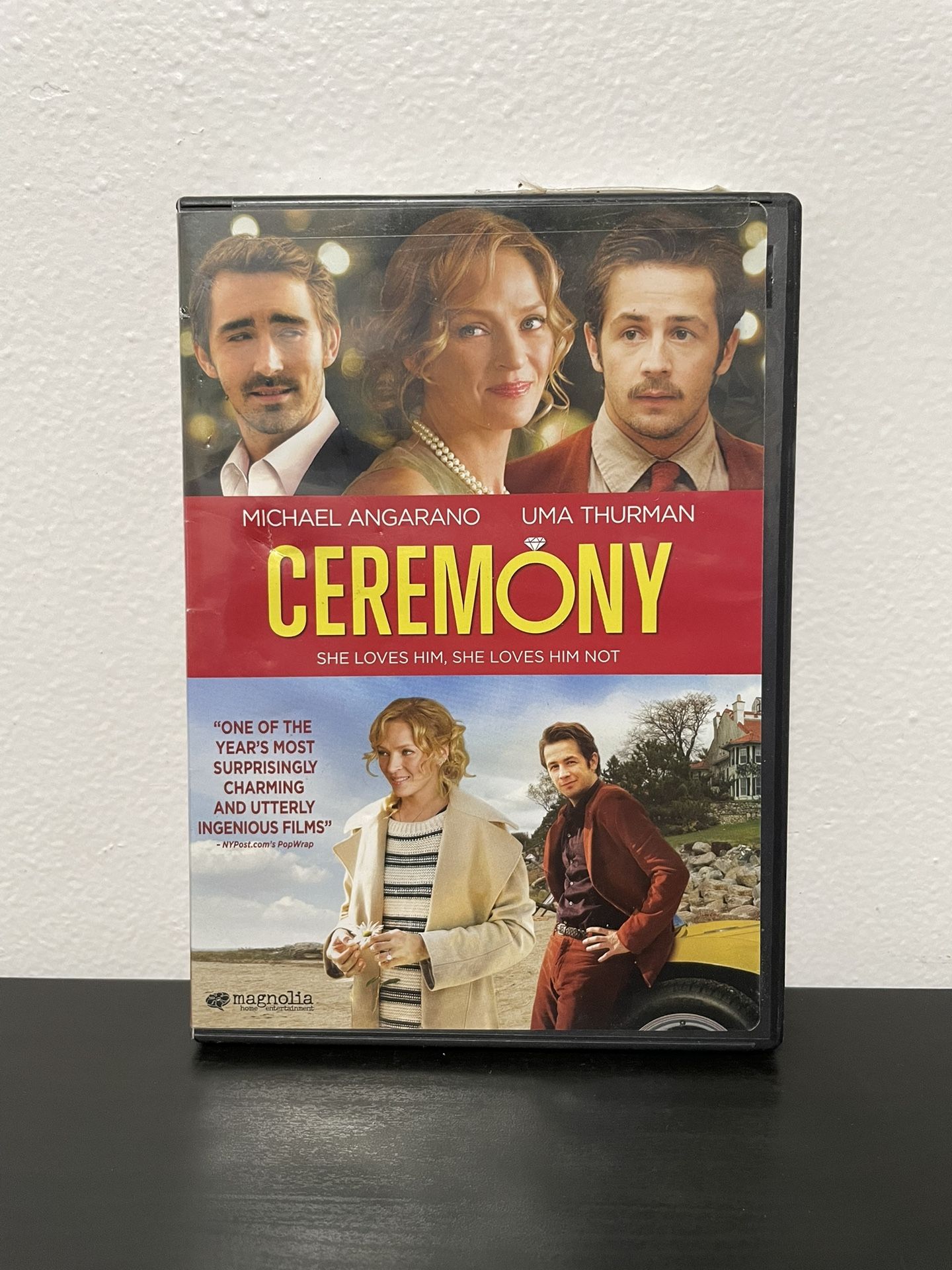 Ceremony DVD Movie Uma Thurman Romance Comedy Magnolia 2011