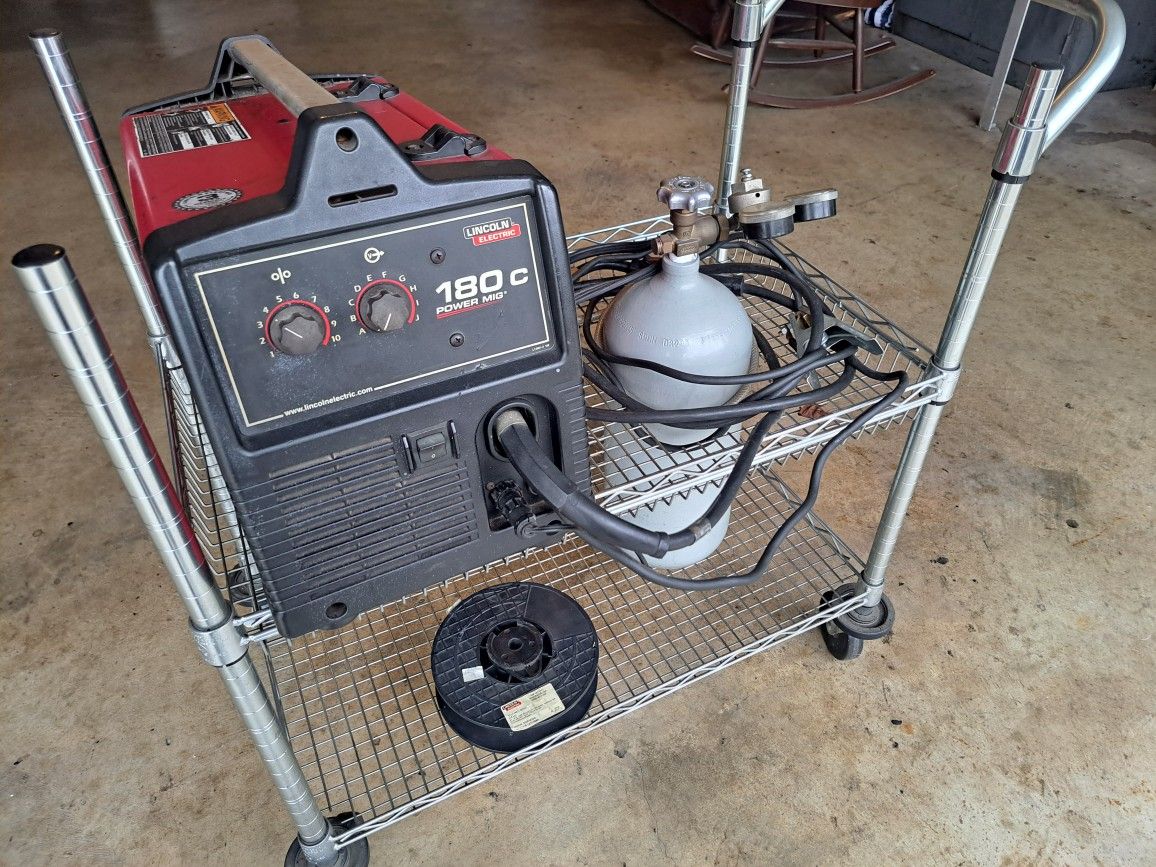 Lincoln Power Mig 180c Welder 