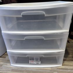 3 DRAWER STERILITE STORAGE CART