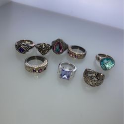 925 Sterling Silver Rings 