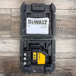 Dewalt DW088CG 100ft. Green Self-Leveling Cross Line Laser Level