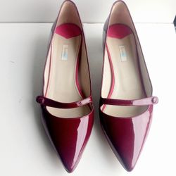 Boden Red Shoes Flats Kitten Heels fashion womens size 10