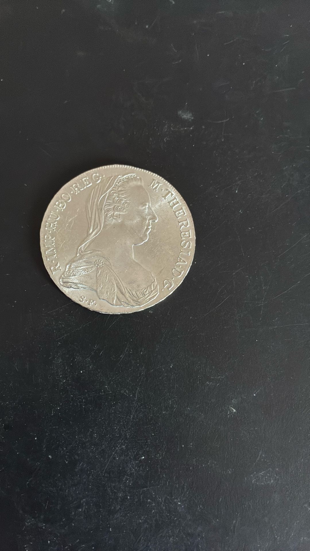 1780 Austria Maria Theresa Silver Thaler Coin