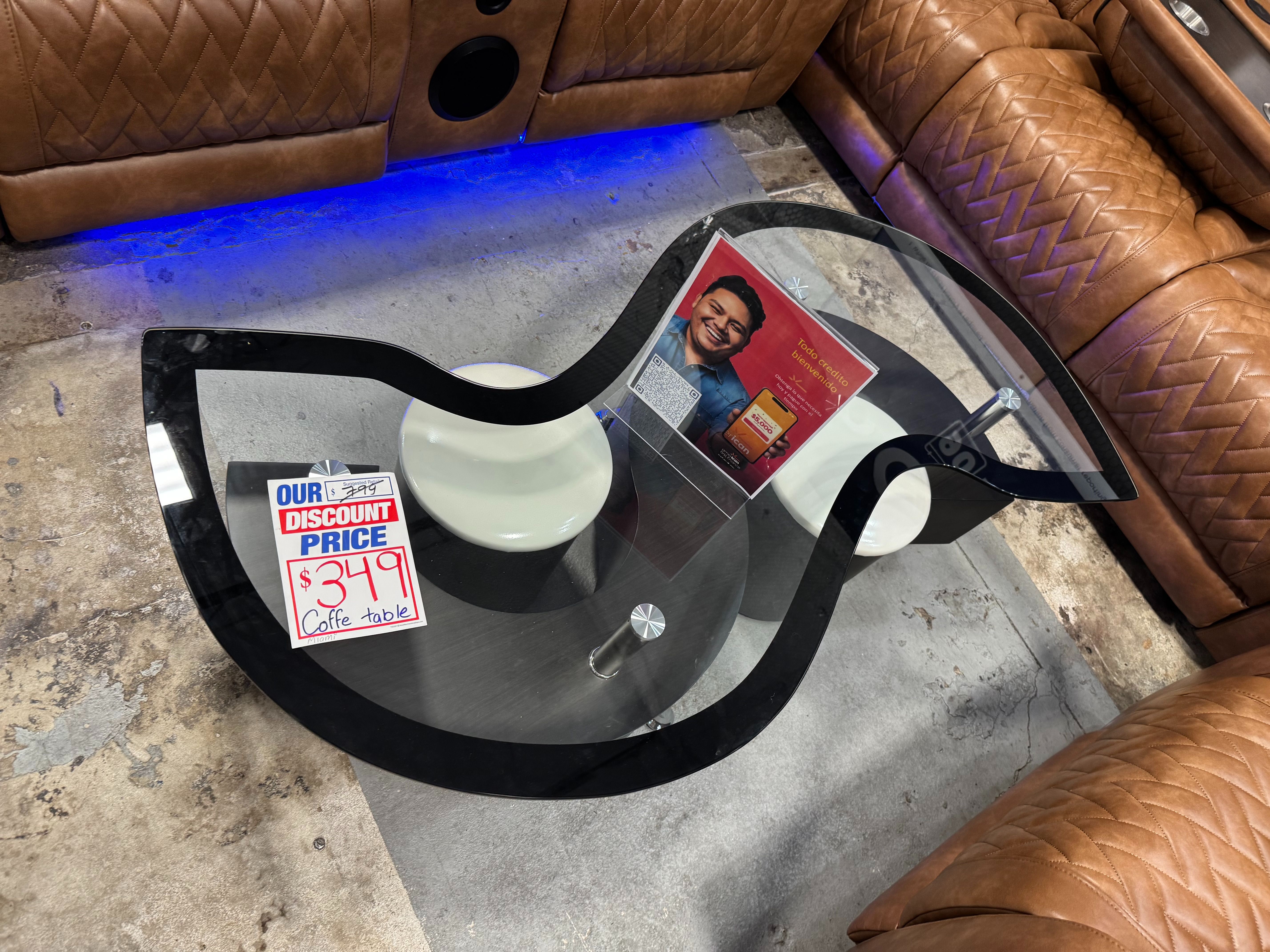 ✨ NEW COFEE TABLE – Finance & Same Day Delivery!