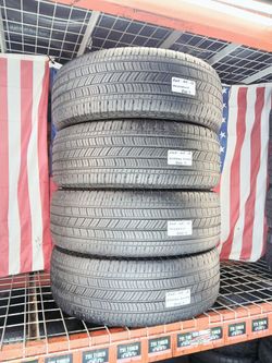 ✅ P265/65R18 MICHELIN PRIMACY LTX  All Season Truck & SUV Tires 265/65R18 Highway All-Season 4 NICE USED TIRES 