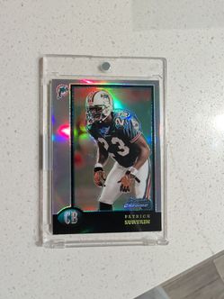 Patrick Surtain Bowman Chrome Refractor Football Card