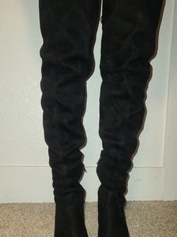 Suede Over The Knee High Boots Sz 5.5