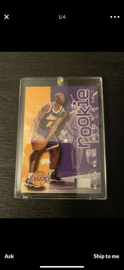 Kobe Bryant sky box rookie card