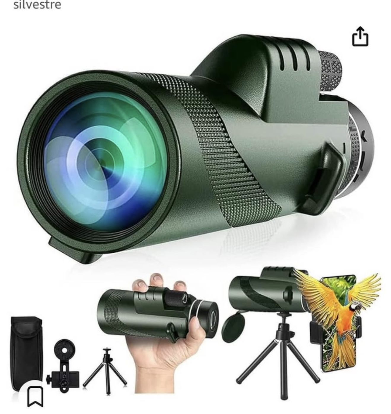 telescopio monocular