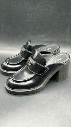 Prada women slide on shoes EUR Sz 38 used