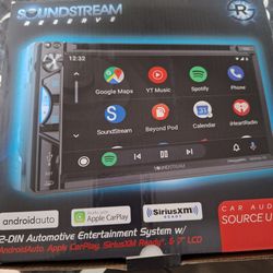 Soundstream Reserve Double Din And Backup Camera 