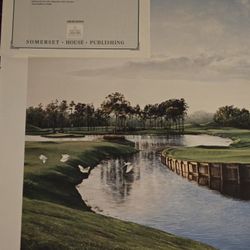 Tpc At Sawgrass The 16th And 17th Holes With Envelope And Certificate 