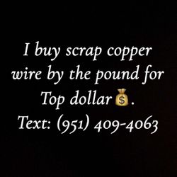 Scrap Copper Wire