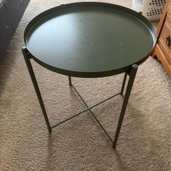 Metal nightstand/ end table